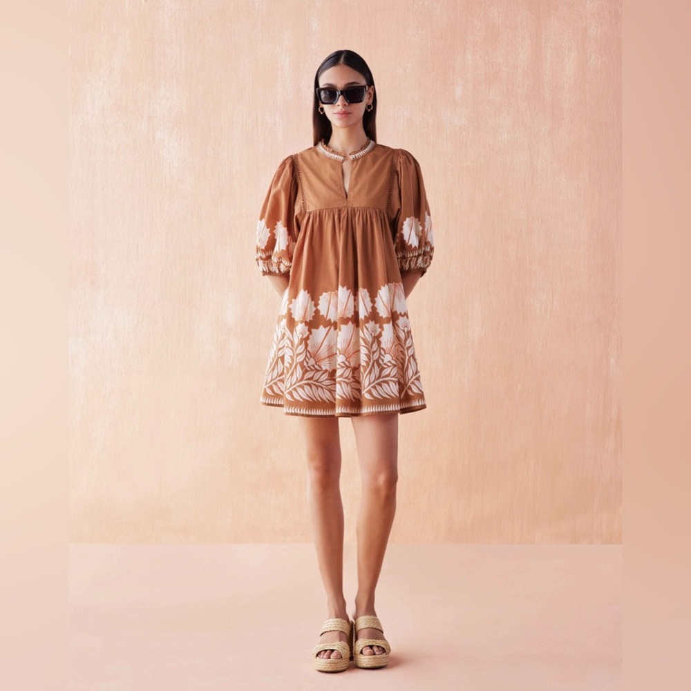 Omika WREN MINI dress Marla Cardamom size small